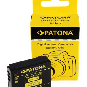 Battery PANASONIC CGA-S007 S007 DMC-TZ5 TZ4 TZ3 TZ2 TZ1