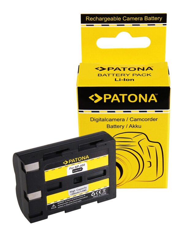 Battery Minolta NP-400 Dimage A1 Dimage A2 Dynax 5D Dynax 7D