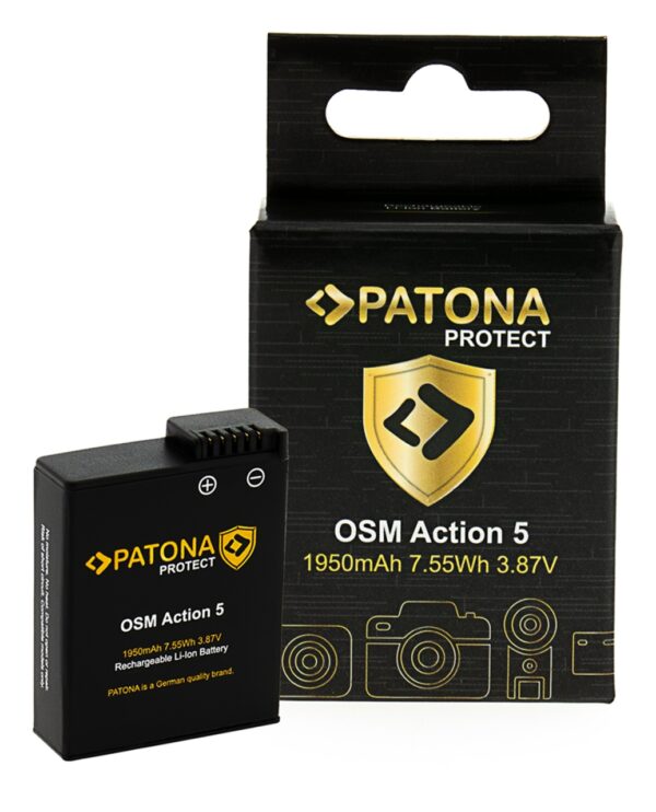 PROTECT battery DJI Osmo Action 3 4 and 5
